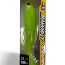 Leurre Souple Berkley Powerbait AT Minnow 25cm magic yellow SMU EXCLUSIF