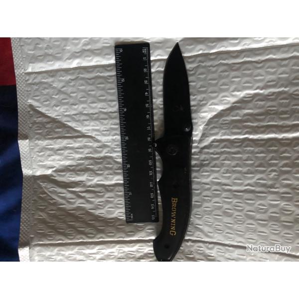 Couteau pliant Browning.