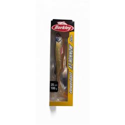 Leurre Souple Berkley Powerbait AT Minnow 25cm Orange GLTR SMU EXCLUSIF