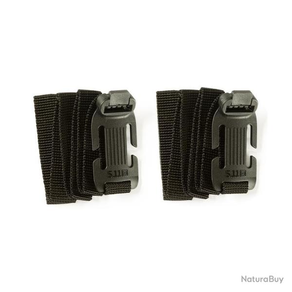 Sidewinder Straps small - 2 Pack 5.11 noir