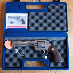 Colt Python inox 6 pouces nouveau mod&egrave;le