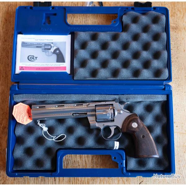 Colt Python inox 6 pouces nouveau mod�le