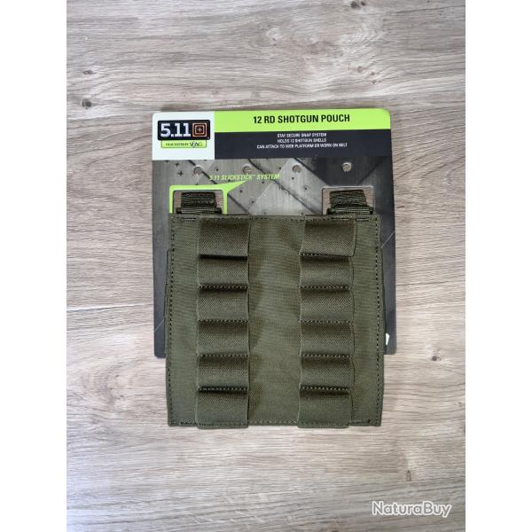 12 Round Shotgun Pouch - 5.11 OD GREEN