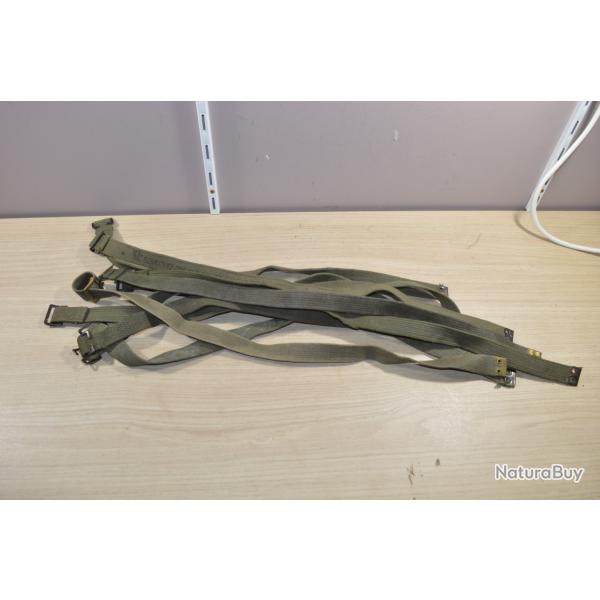 Sangle / Bretelle Militaire �quipement Anglais / Belge Havresac surplus post ww2 (23)