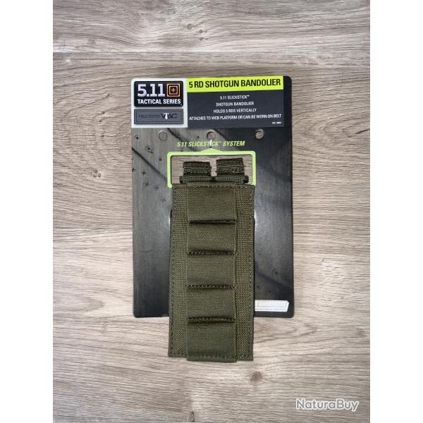 5 ROUND SHOTGUN POUCH 5.11 - OD GREEN