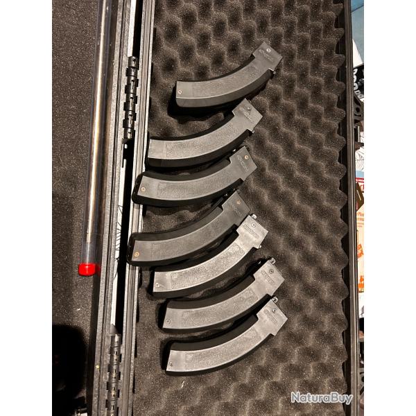 Lot de 7 Chargeurs Gaz Ssq22