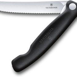 Victorinox 6.7833.FB Couteau de pique-nique pliant Noir
