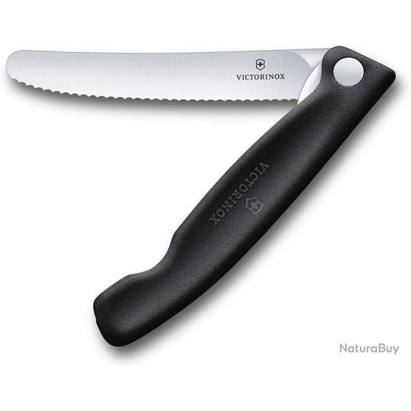 Victorinox 6.7833.FB Couteau de pique-nique pliant Noir