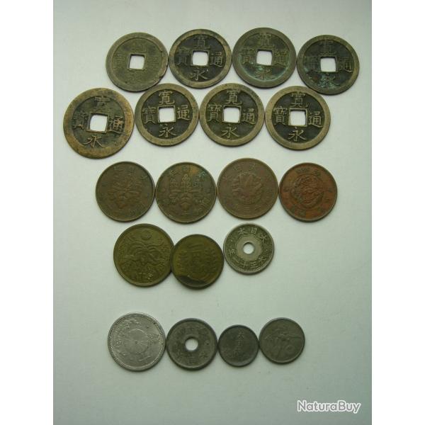 Pi�ces de monnaies Empire du Japon