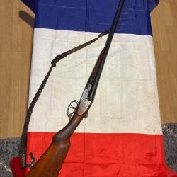 Fusil de chasse juxtapos&eacute; - Artisan st&eacute;phanois - Calibre 16/65