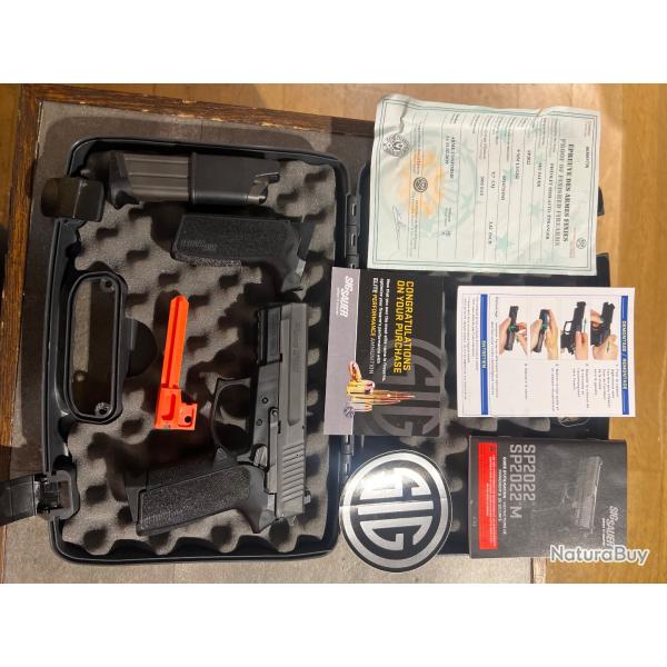 SIG SAUER SP2022 9X19 + ACCESSOIRES - REF 167318