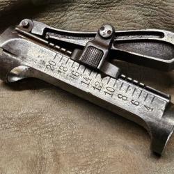 Hausse compl&egrave;te pour Mauser G98 Gewehr 98 ww1