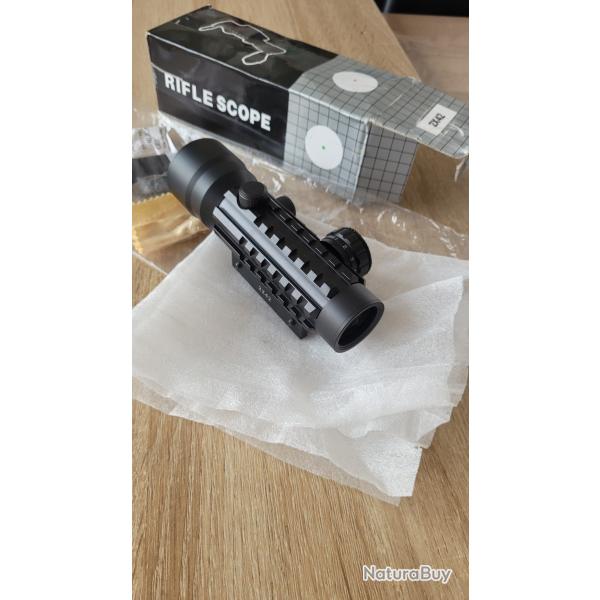 Lunette RIFLE SCOPE 2x42 "type aimpoint" + colliers