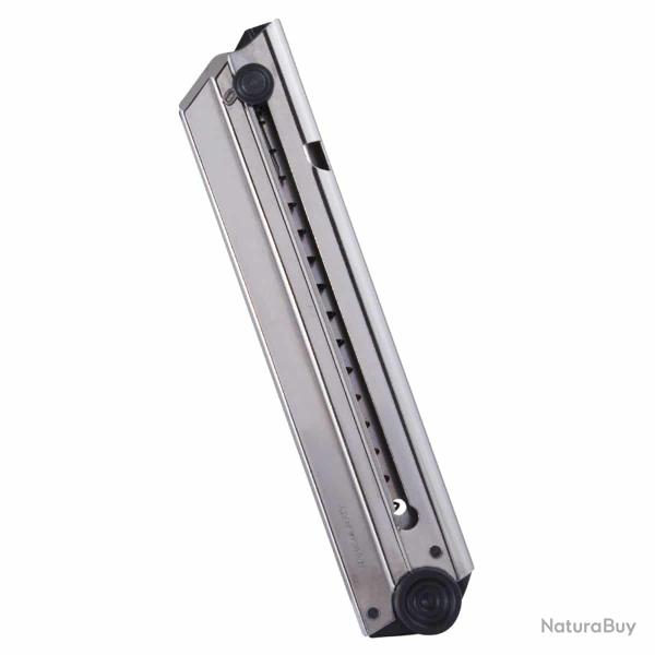 CHARGEUR MEC-GAR - LUGER P08 - 8 COUPS - NICKEL - 9X19LUGER