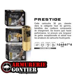 Cartouches MARY ARM PRESTIGE Calibre 12/70 36grs bourre &agrave; jupe 6 Bo&icirc;te de 10 cartouches