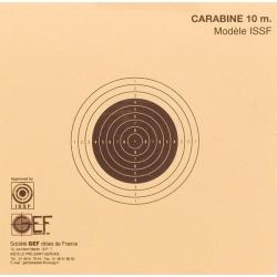 Cibles Carabine 10M ISSF X100