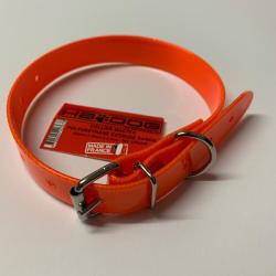 Collier HELEN BAUD DOG ECO POLYURETHANE 450mmx20mm Orange Non