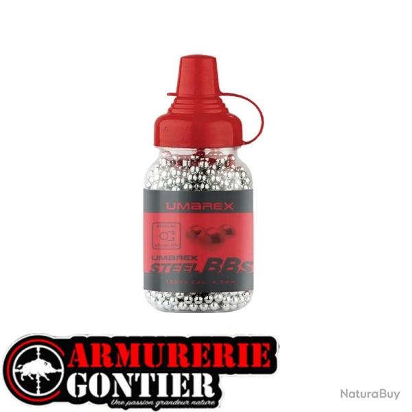 UMAREX BOUTEILLE DE 1500 BILLES ACIER 0.35g BBs 4,5mm