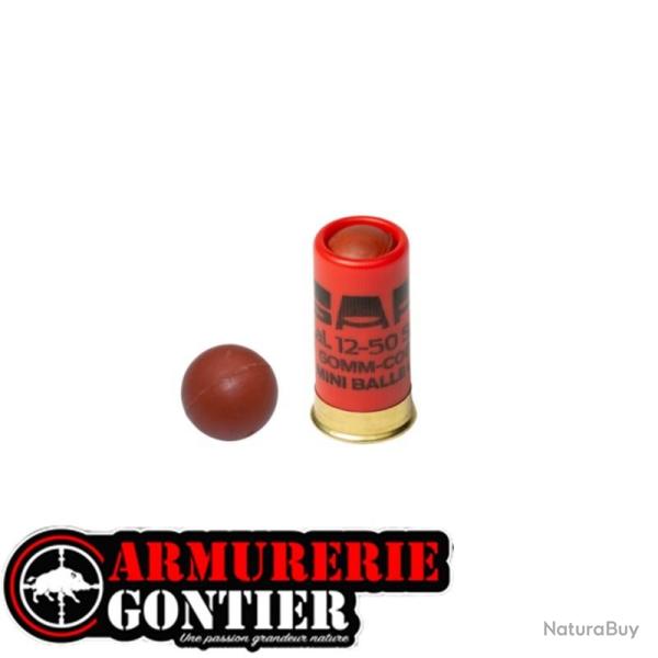 Lot de 10 cartouches Mini Balle Gomm-Cogne� LIGHT - Cal. 12-50 SAPL�