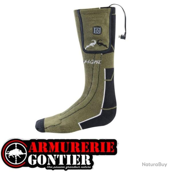 PROHUNT Chaussettes chauffantes PHAC013 45/47