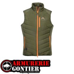 PROHUNT GILET CHAUFFANT HYBRID KAKI