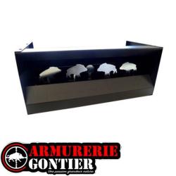 CIBLES METALLIQUE 4 SANGLIERS