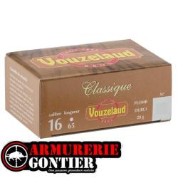Cartouches VOUZELAUD 16 65 8 28g Classique Petit Culot bourre jupe