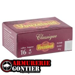 Cartouches VOUZELAUD 16/67/16 28g Classique Grand Culot bourre jupe 6