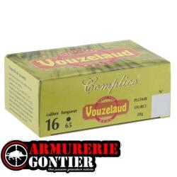 Cartouches VOUZELAUD Complice 16/65 28 g bourre jupe 8