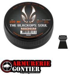 Plombs The Black Ops Soul MAGNUM Cal. 5,5 mm 1.25g 19.30gr X200