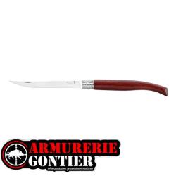 Couteau OPINEL lame effil&eacute; manche Padouk 15 cm