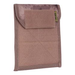 Pochette plate velcro porte documents syst&egrave;me Molle (Couleur Camouflage ICC AU)