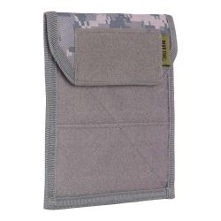 Pochette plate velcro porte documents syst&egrave;me Molle (Couleur Camouflage ACU)