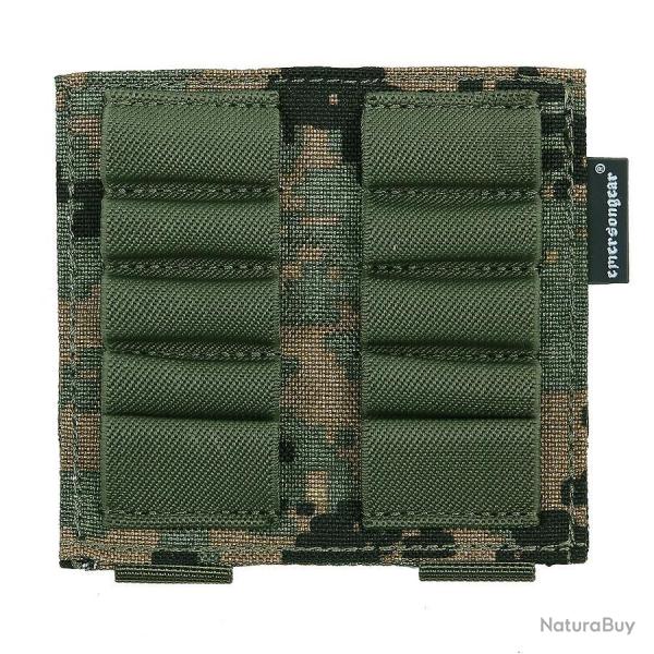 Pochette militaire velcro Camo - pour 5 batons lumineux (Couleur Camouflage Digital)