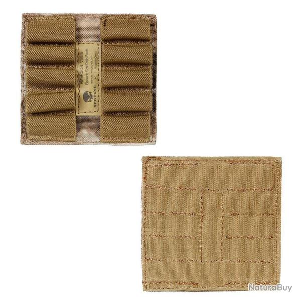 Pochette militaire velcro uni - pour 5 batons lumineux (Couleur Camouflage ICC AU)