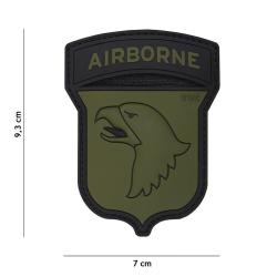 Patch 3D PVC Airborne 101st vert