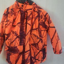 parka doubl&eacute; ORANGE