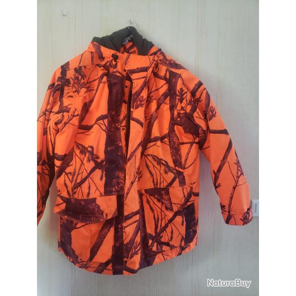 parka doubl� ORANGE
