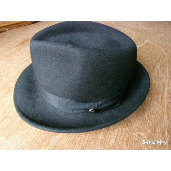 CHAPEAU STETSON ELKADER NOIR 55 CMS