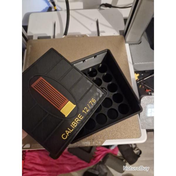 Bo�tes munitions calibre 12