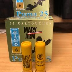 Lot de 3 boites Mary arme n*6