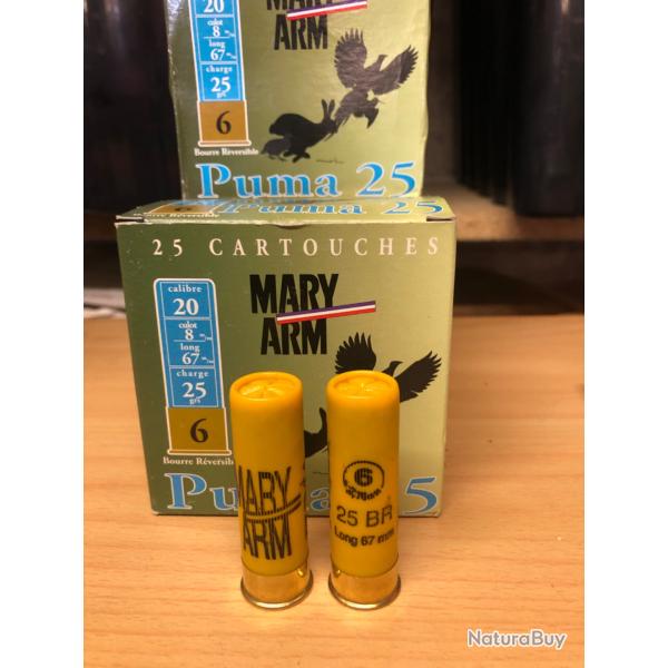 Lot de 3 boites Mary arme n*6