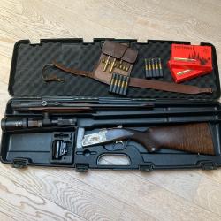 Vend carabine double Vernet carron