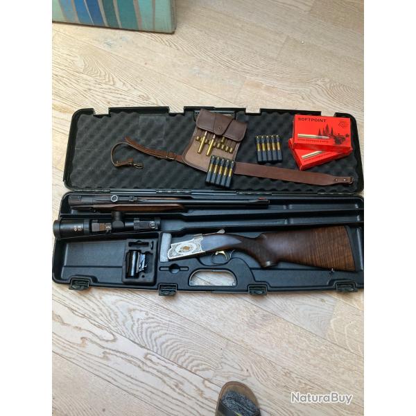 Vend carabine double Vernet carron