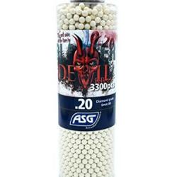 Devil Blaster Bouteille de 3300 Billes (ASG) 0.20 Non