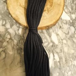 Paracorde 550 &agrave; 7 brins Dia.4mm 15 m&egrave;tres couleur noire  ( livraison lettre gratuite ) !
