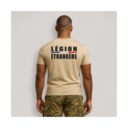 Tee-shirt - L&eacute;gion Etrang&egrave;re Liser&eacute; - Coyote M
