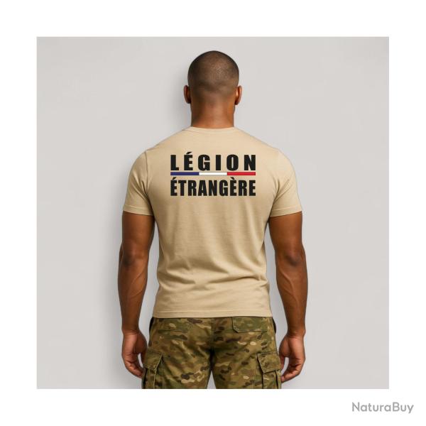 Tee-shirt - L�gion Etrang�re Liser� - Coyote M