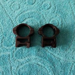 Colliers Hawke picatinny montage haut