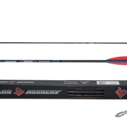 Lot de 12 fl&egrave;ches Skylon Radius 4,2 mm en carbone 650 80-100 gr